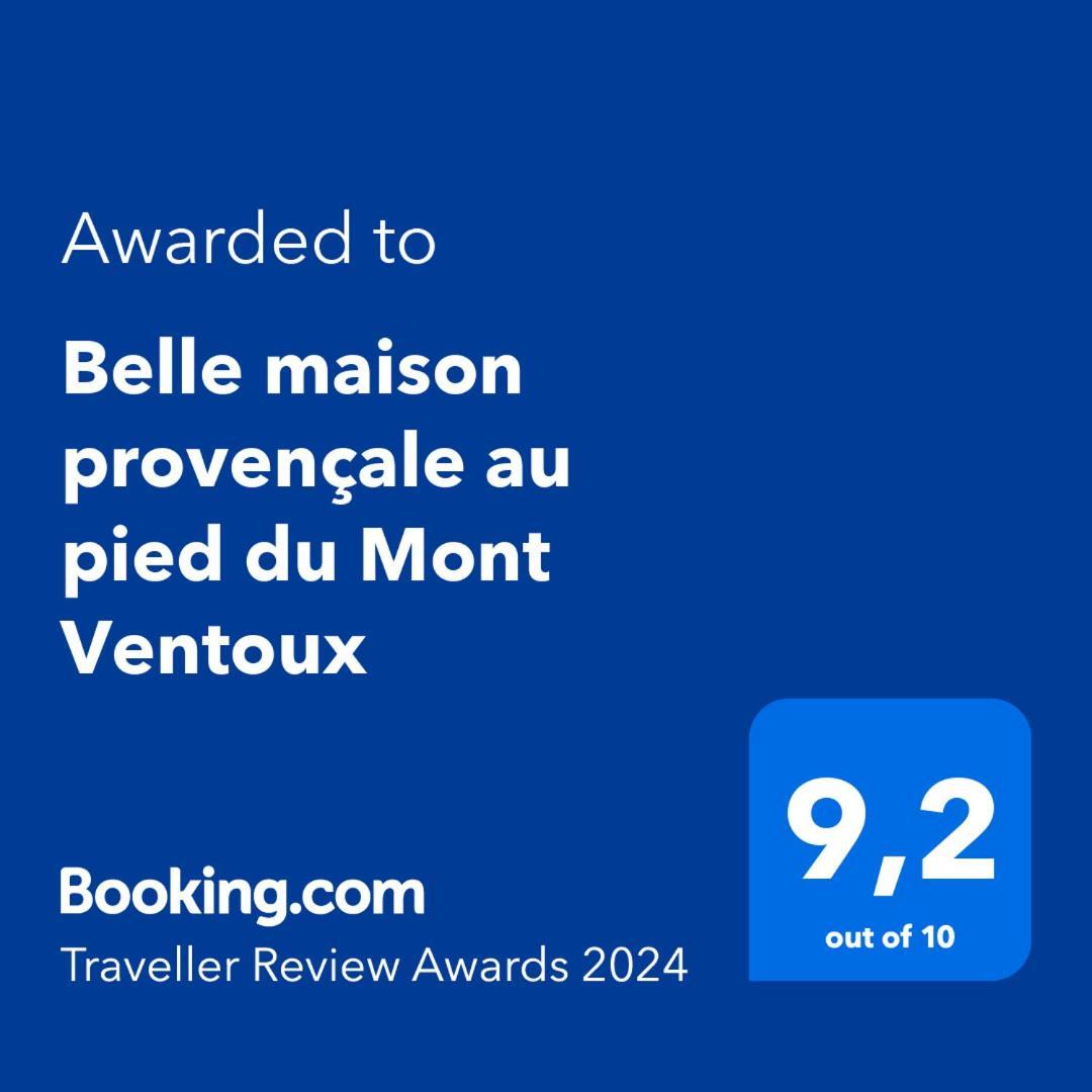 Belle Maison Provencale Au Pied Du Mont Ventoux Caromb Екстериор снимка